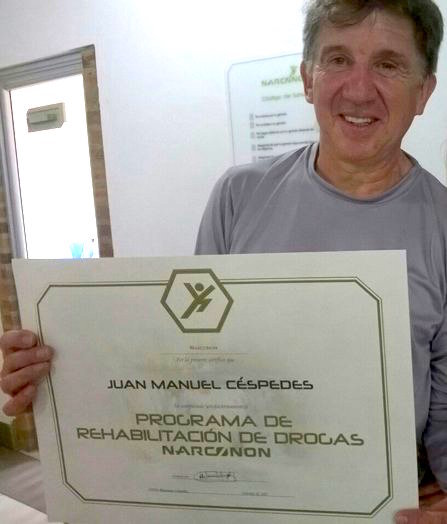 J.M.C—Graduado Nº 318 de Narconon Colombia
